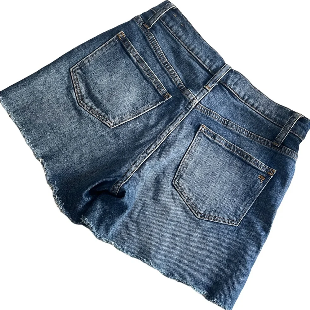Madewell high rise denim shorts in Glenoak wash cut off edition size 25 - Picture 1 of 6